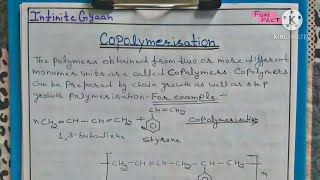 Copolymerization  polymer Chemistry [upl. by Terrag979]