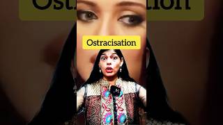 Ostracization Explained Elevate Your English with Aishwarya Rai  ytshorts englishlanguage yt [upl. by Zoubek]