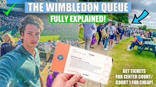 How to Queue for Wimbledon Tennis Tickets Full Guide Cheap Center Court Wimbledon Tickets [upl. by Jethro]