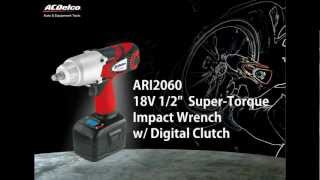 Skidmore Test ACDelco ARI2060 18V 12quot SupertTorque Impact Wrench w Digital Clutch [upl. by Bois]