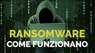 RANSOMWARE COME FUNZIONANO E COME EVITARLI [upl. by Naj]