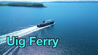 Uig Ferry Isle Of Skye Scotland  DJI Mini 3 Pro [upl. by Merwin558]