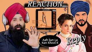 Reaction m Not Terrorist  Khazala  Mad Mix  New Punjabi song 2024  Latest Punjabi Song 2024 [upl. by Pacifa796]