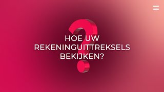 Belfius Mobile  Hoe uw rekeninguittreksels bekijken [upl. by Persian]