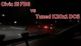 Tuned DC5 vs Stock FB6 [upl. by Enirol]