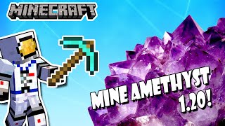 How to Mine and Farm Amethyst in Minecraft 120 [upl. by Asilanna594]