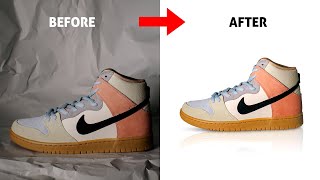 How to Edit ECommerce Product Photos for eBay Amazon  Photoshop Tutorial [upl. by Anaujd635]