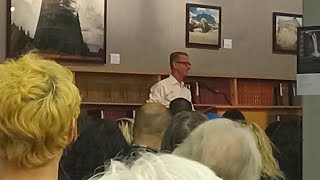 Chuck Palahniuk at Powells City of Books Portland OR [upl. by Ettelohcin]