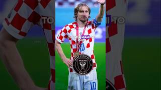 Luka Modric to Inter Miamia 😮 shots [upl. by Lemal288]