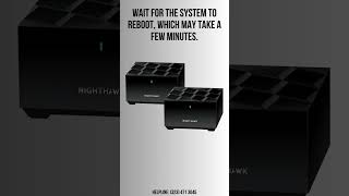 How to Reset Netgear Nighthawk Mesh System  Resetting Netgear Nighthawk [upl. by Ayotaj]