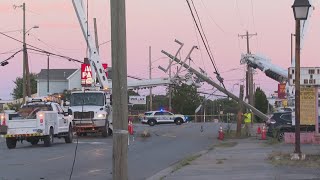 Major road closure in WinstonSalem [upl. by Daph]