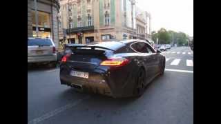 Mansory Panamera Turbo brutal soundacceleration [upl. by Nyrahs875]