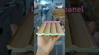 Louvers panel new designPVC panel Louvers panel manufacture india Louvers panel company India [upl. by Annahsal]