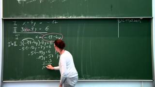 MATHE BASICS plus Lösen von Gleichungssystemen mit Gleichsetzungsverfahren [upl. by Braun]