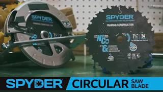 Spyder Circular Saw Blade Final [upl. by Yi]