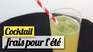 Cocktail rafraichissant pour lété  La recette [upl. by Ybrik]