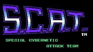 SCAT Special Cybernetic Attack Team  NES Gameplay [upl. by Klusek]