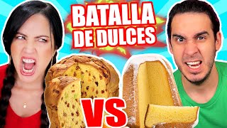 BATALLA DE DULCES 😱 Quien Trae los Mejores Dulces para Navidad 🎅 Sandra Cires Art vs HaroldArtist [upl. by Dari]