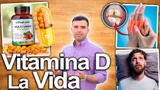 Deficiencia de Vitamina D ☀️  Todo lo que necesitas saber [upl. by Adnorhs421]