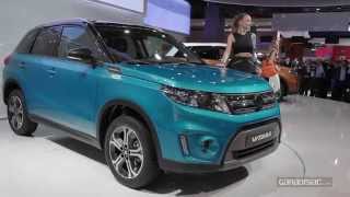 Suzuki Vitara 2015  Salon Auto de Paris 2014 [upl. by Essinger]