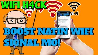 PAANO PALAKASIN ANG SIGNAL NG WIFI MO  WIFI BOOSTER 100 LEGIT [upl. by Mazel26]