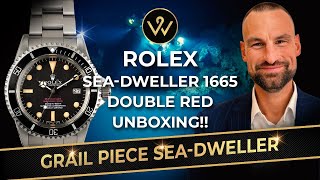 Taking a Look At THE MAGNIFICENT Rolex 1665 Double Red SeaDweller  Official Watches [upl. by Gilmore601]