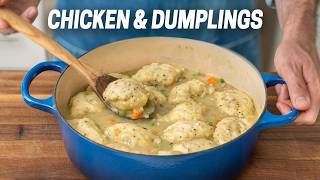 Creamy Cozy Chicken amp Dumplings [upl. by Ytte250]