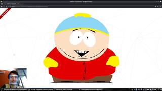 Cartman animated in realtime using my face expressions in the web browser [upl. by Anoiek]