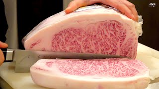 Rare Miyazaki Wagyu A5  Teppanyaki in Japan [upl. by Ellerred]