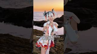 Fixing a cheap costume I bought online cosplay tutorial camellya wutheringwaves [upl. by Ameehs]