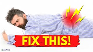 How to Get Rid of Lower Back Pain at Night FOR GOOD [upl. by Birdella]