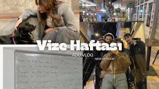 VLOG  vizeler  almanca hazırlık  spor rutini vlog vize adü keşfet keşfetbeniöneçıkar [upl. by Simaj]