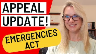 UPDATE The Emergencies Act Appeal is heading to court [upl. by Bashemath]