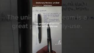 uniBall Jetstream pen review shorts [upl. by Eelan]