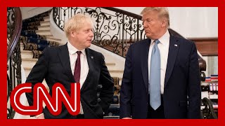 Hear how Boris Johnson says Trump played a role in aiding Ukraine [upl. by Rezzani681]