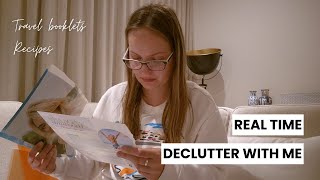 Declutter with me in real time  Lets tackle paper [upl. by Manchester749]