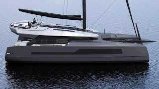 McConaghy Mc60 catamaran 2018  World Premiere At The Cannes Boatshow 2018 [upl. by Otto]