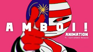 AMBOI Animation Original Ft Countryhumans Malaysia [upl. by Eldwun]