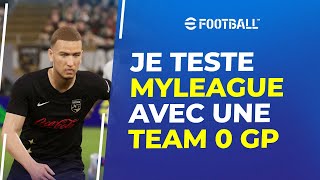 eFootball 2025  Je découvre MyLeague en FUMA avec une équipe à 0 GP [upl. by Kcirddet490]