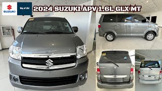 2024 SUZUKI APV 16L GLX MT  GRAPHITE GRAY METALLIC [upl. by Nodnarg]