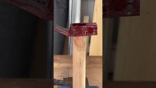 Hammer Handle Making Techniques Youve Probably Never Seen short diy [upl. by Imhsar]