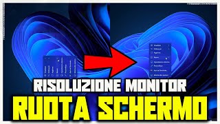 Come risolvere il problema dello schermo capovolto su Windows 11  TUTORIAL windows11 [upl. by Rosabelle]