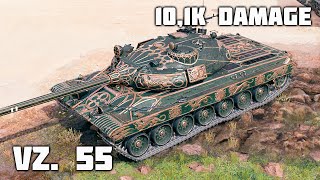 Vz 55 WoT – 6Kills 101K Damage [upl. by Rhys]