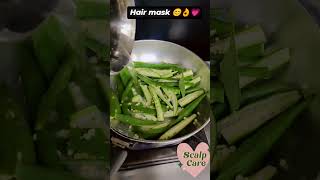 Hair mask for smoothing your hair 🎀👌💓🌙🌈hairmask hairtreatment homemademaskyoutubeshorts care [upl. by Rumney]