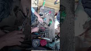 Water pump bearing replacementelectricwork Ak technology shortvideo viral [upl. by Yokoyama887]