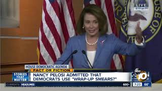 Pelosi admits to using quotwrap up smearquot [upl. by Eitsim700]