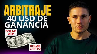 ARBITRAJE DOLAR MEP DOLAR CRIPTO  GUIA PASO A PASO [upl. by Malet]