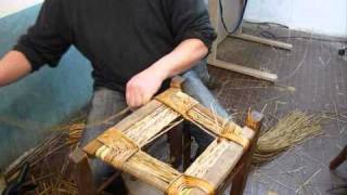 hand caning for chair in francewmv [upl. by Kcirdla]