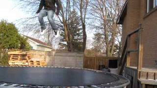 Aaron Esser  Trampoline StuntsFlips [upl. by Yramanna]