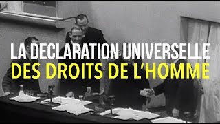 La déclaration Universelle des Droits de lHomme 1948 [upl. by Elokkin957]